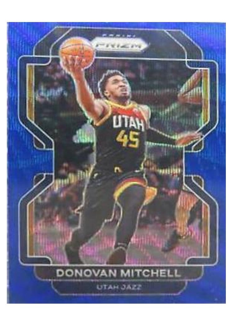 2021-22 Panini Prizm Base Set Donovan Mitchell #72 card