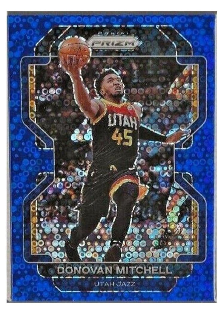 2021-22 Panini Prizm Base Set Donovan Mitchell #72 card