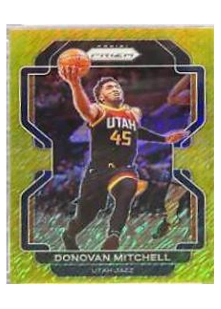 2021-22 Panini Prizm Base Set Donovan Mitchell #72 card