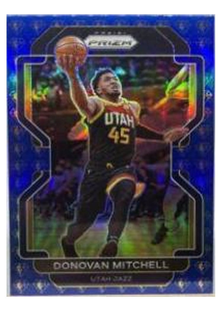 2021-22 Panini Prizm Base Set Donovan Mitchell #72 card