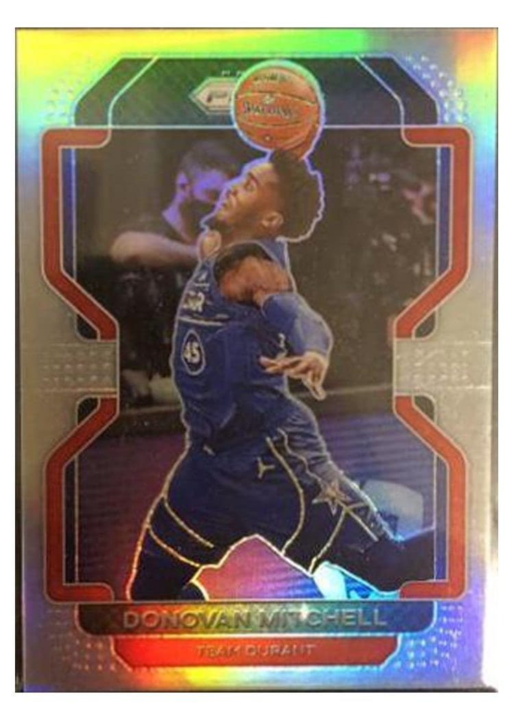 2021-22 Panini Prizm Base Set Donovan Mitchell #72 card
