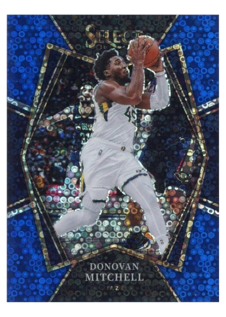 2021-22 Panini Select Base Set Donovan Mitchell #178 card