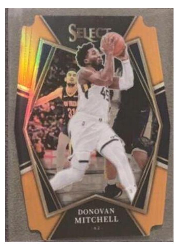 2021-22 Panini Select Base Set Donovan Mitchell #178 card