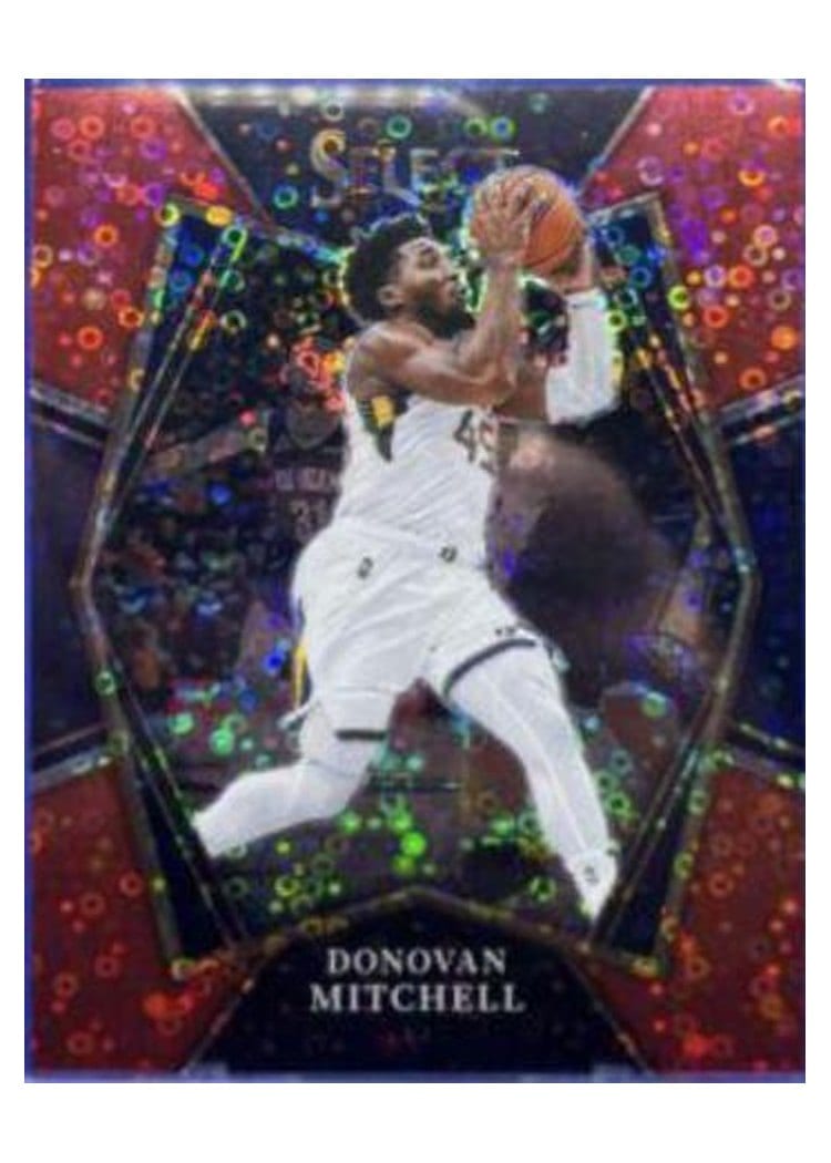 2021-22 Panini Select Base Set Donovan Mitchell #178 card