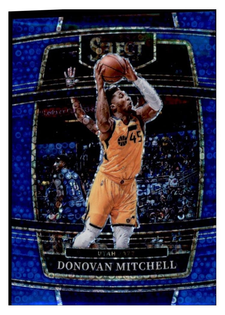 2021-22 Panini Select Base Set Donovan Mitchell #83 card