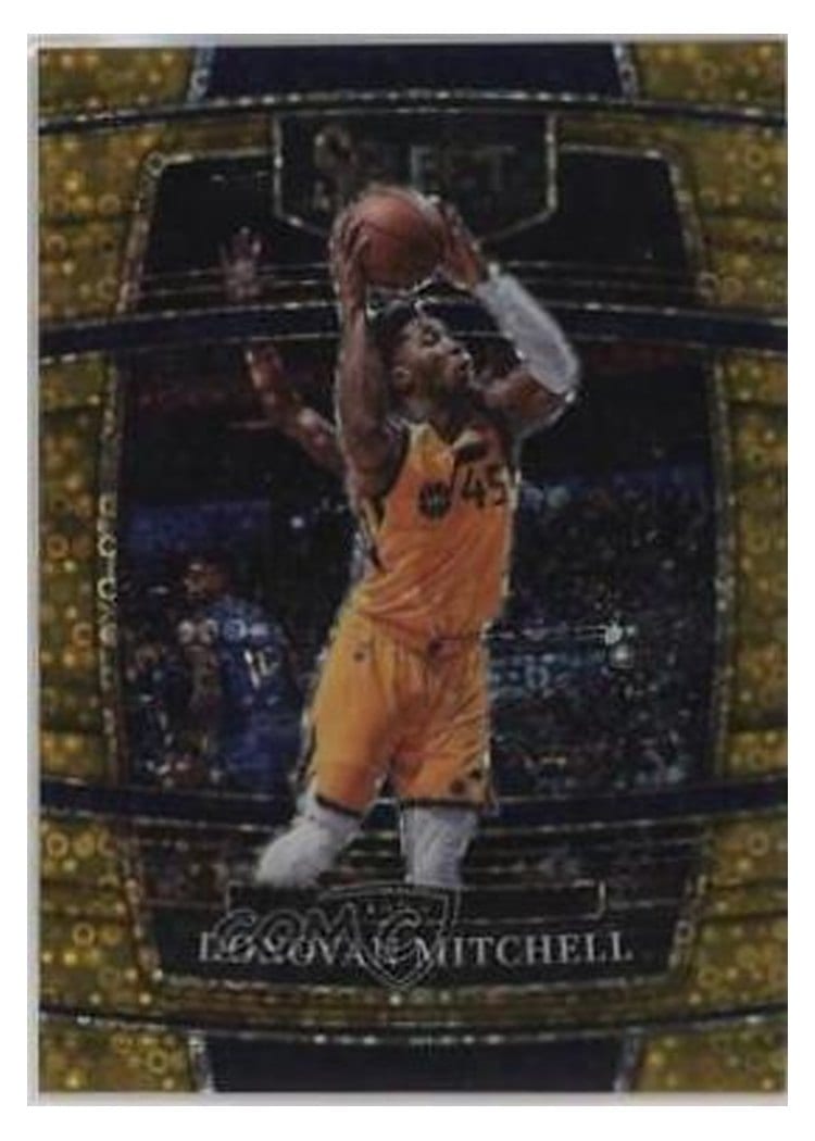 2021-22 Panini Select Base Set Donovan Mitchell #83 card