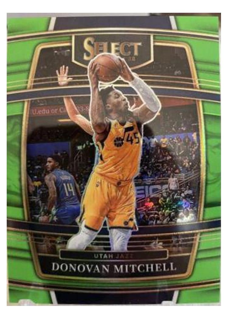 2021-22 Panini Select Base Set Donovan Mitchell #83 card