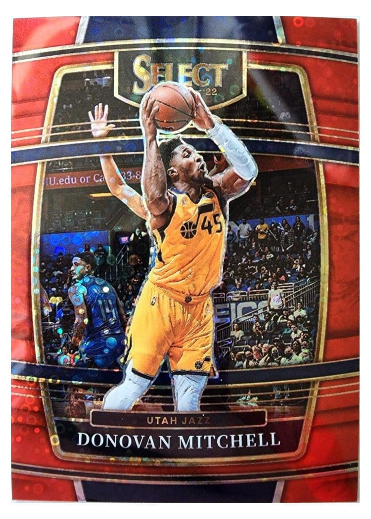 2021-22 Panini Select Base Set Donovan Mitchell #83 card
