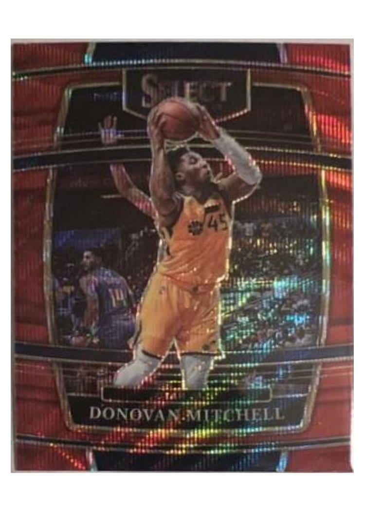 2021-22 Panini Select Base Set Donovan Mitchell #83 card