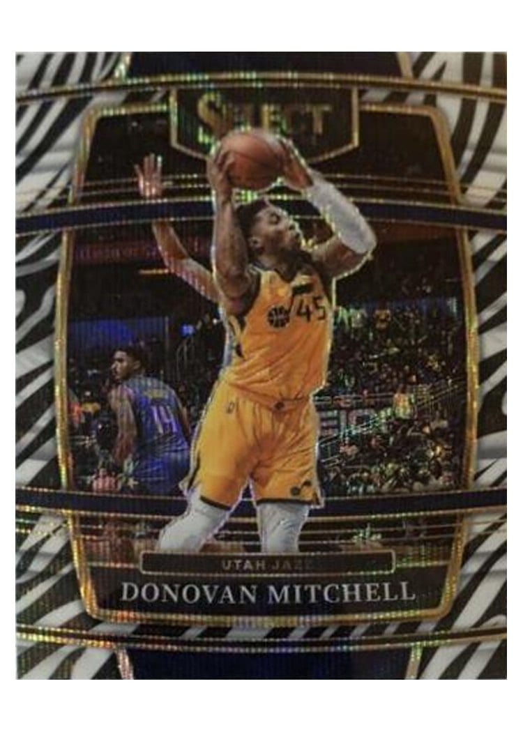 2021-22 Panini Select Base Set Donovan Mitchell #83 card
