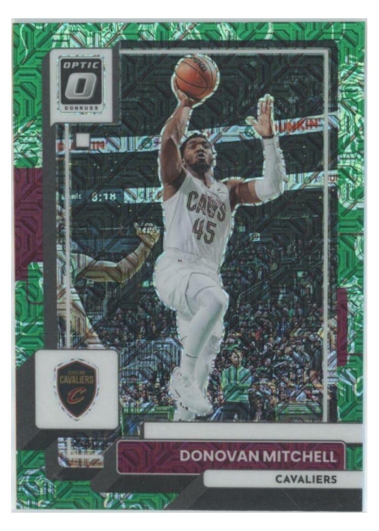 2022-23 Donruss Optic Base Set Donovan Mitchell #72 card