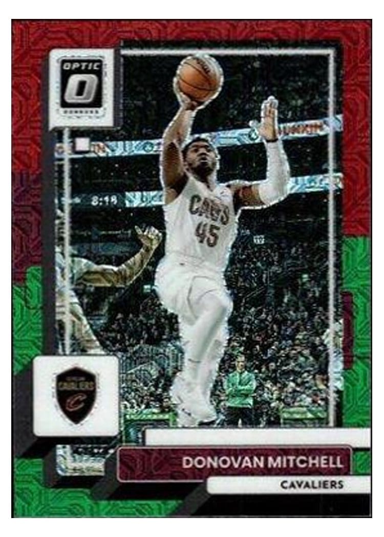 2022-23 Donruss Optic Base Set Donovan Mitchell #72 card