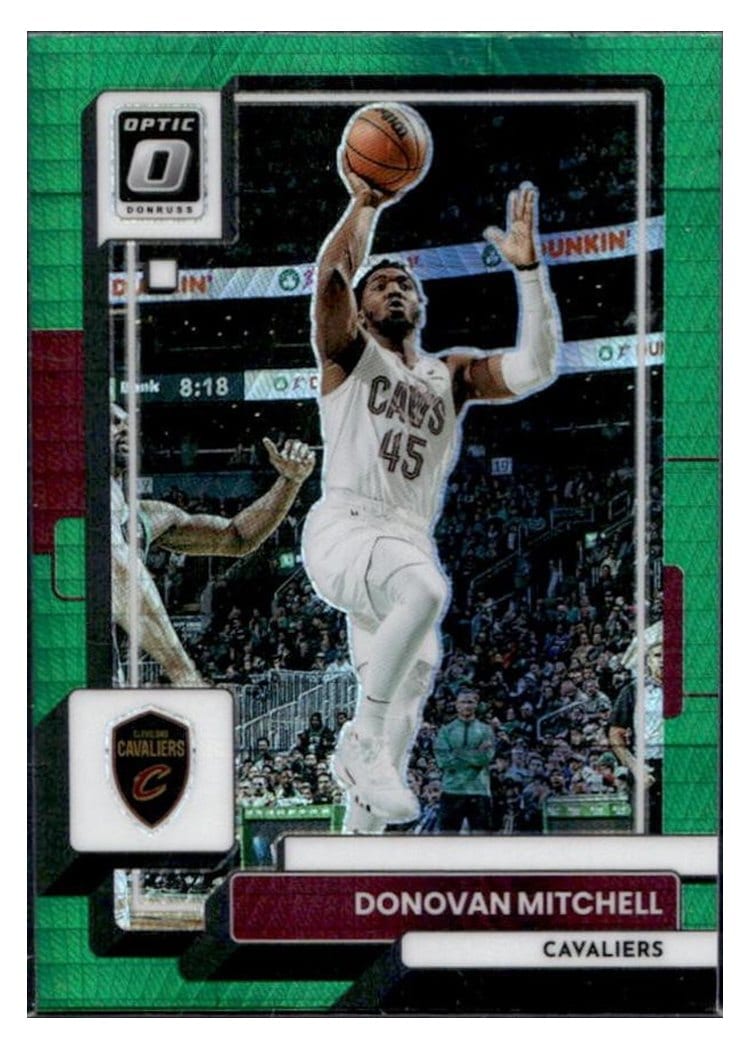 2022-23 Donruss Optic Base Set Donovan Mitchell #72 card
