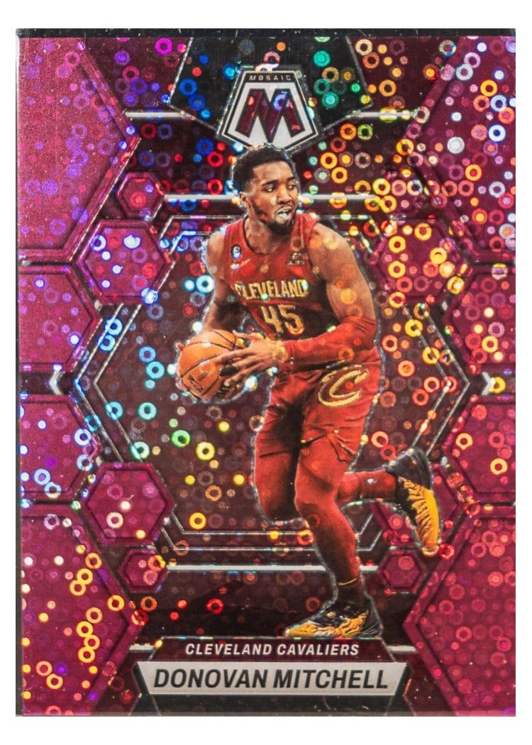 2022-23 Panini Mosaic Base Set Donovan Mitchell #5 card