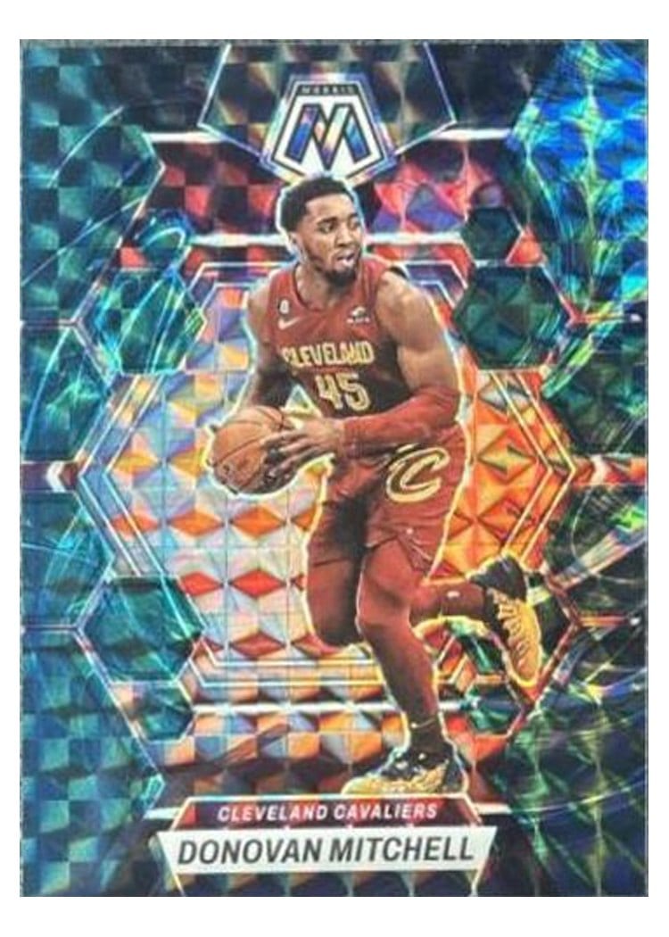 2022-23 Panini Mosaic Base Set Donovan Mitchell #5 card