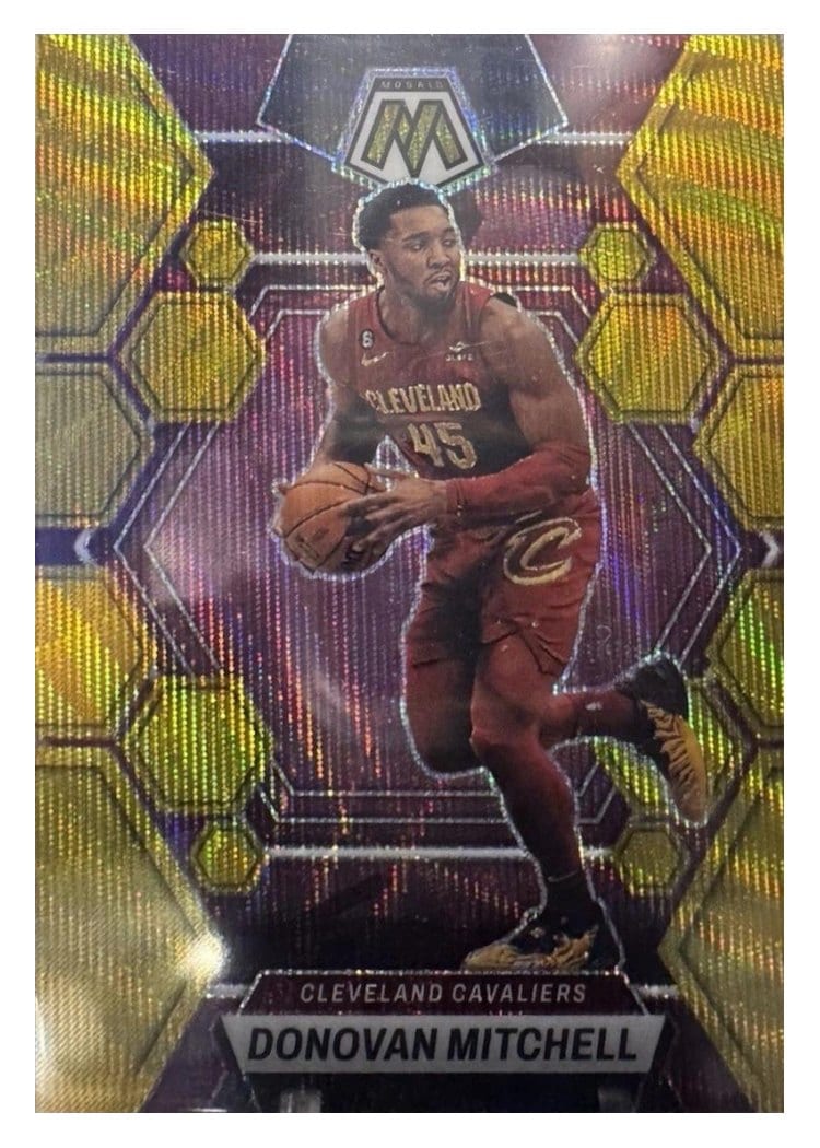 2022-23 Panini Mosaic Base Set Donovan Mitchell #5 card