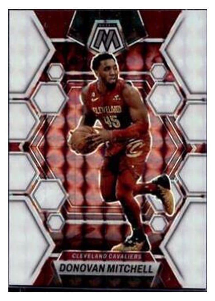 2022-23 Panini Mosaic Base Set Donovan Mitchell #5 card