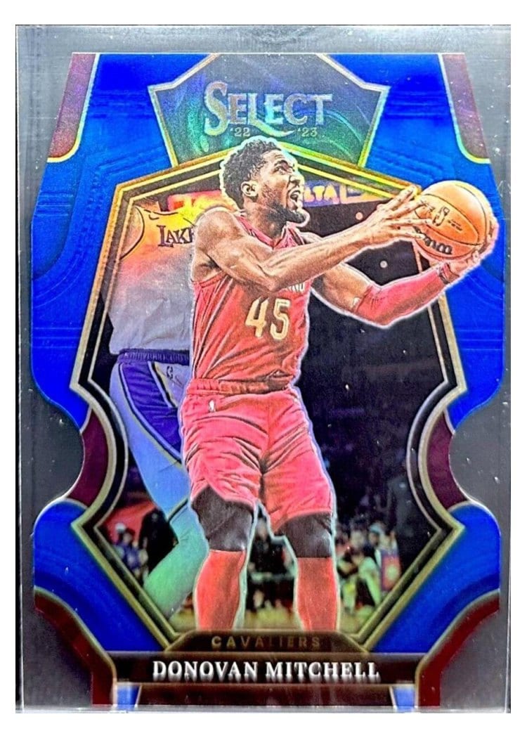 2022-23 Panini Select Base Set Donovan Mitchell #131 card