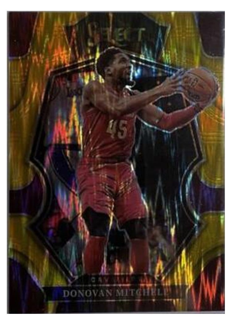 2022-23 Panini Select Base Set Donovan Mitchell #131 card