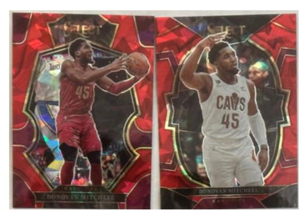 2022-23 Panini Select Base Set Donovan Mitchell #131 card