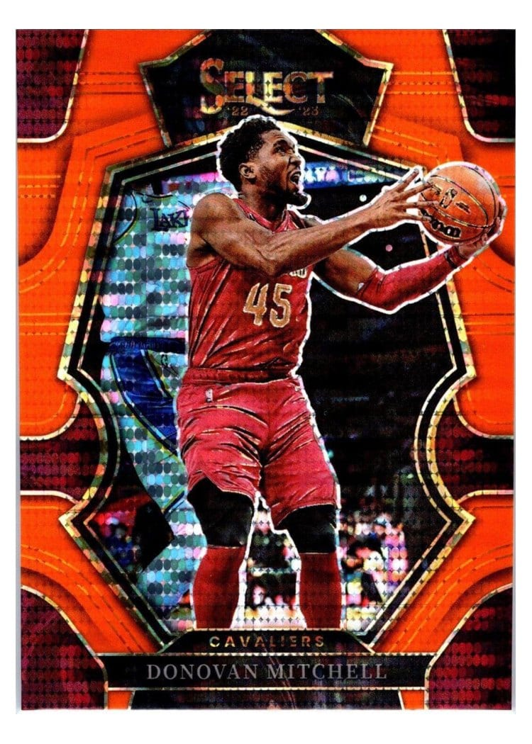 2022-23 Panini Select Base Set Donovan Mitchell #131 card