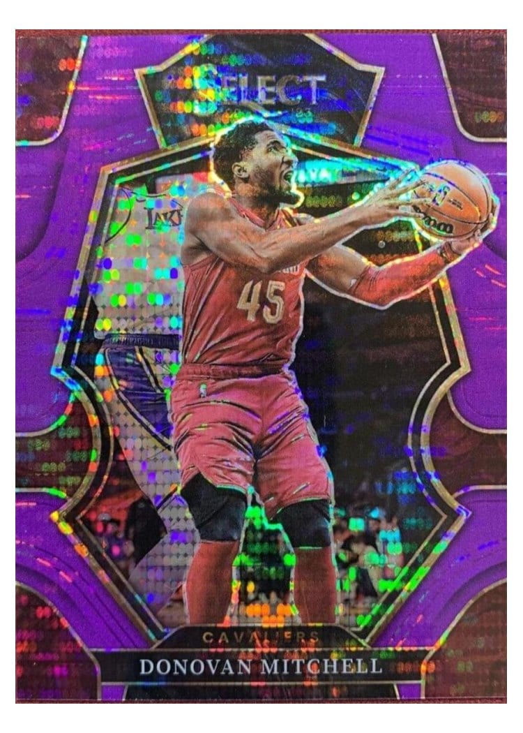 2022-23 Panini Select Base Set Donovan Mitchell #131 card