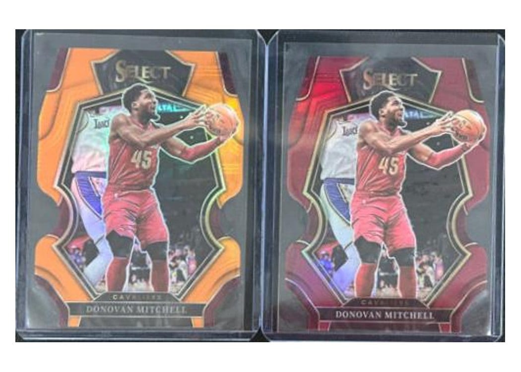 2022-23 Panini Select Base Set Donovan Mitchell #131 card