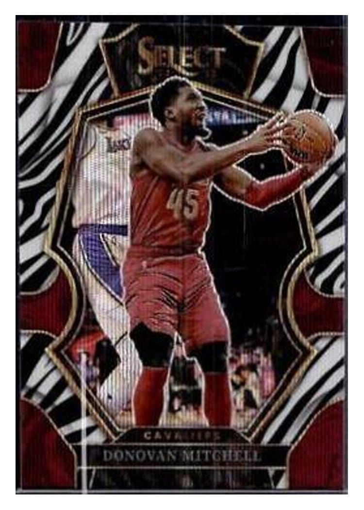 2022-23 Panini Select Base Set Donovan Mitchell #131 card