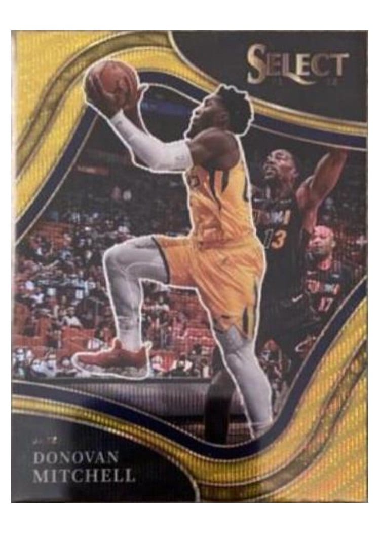 2022-23 Panini Select Base Set Donovan Mitchell #231 card