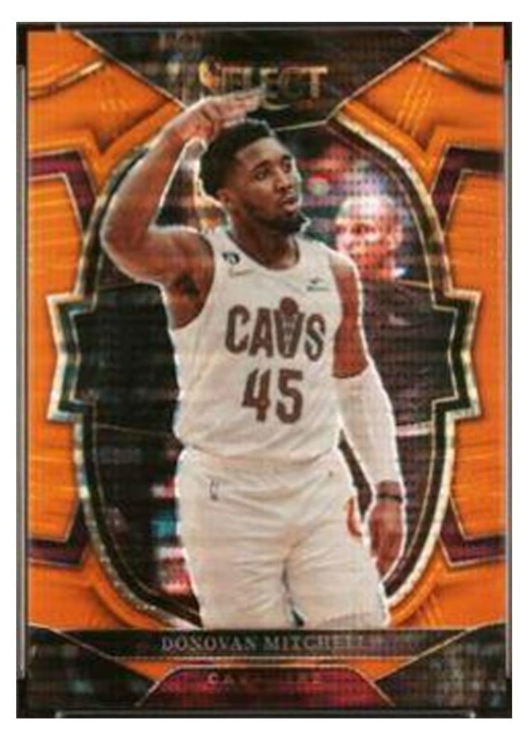 2022-23 Panini Select Base Set Donovan Mitchell #231 card