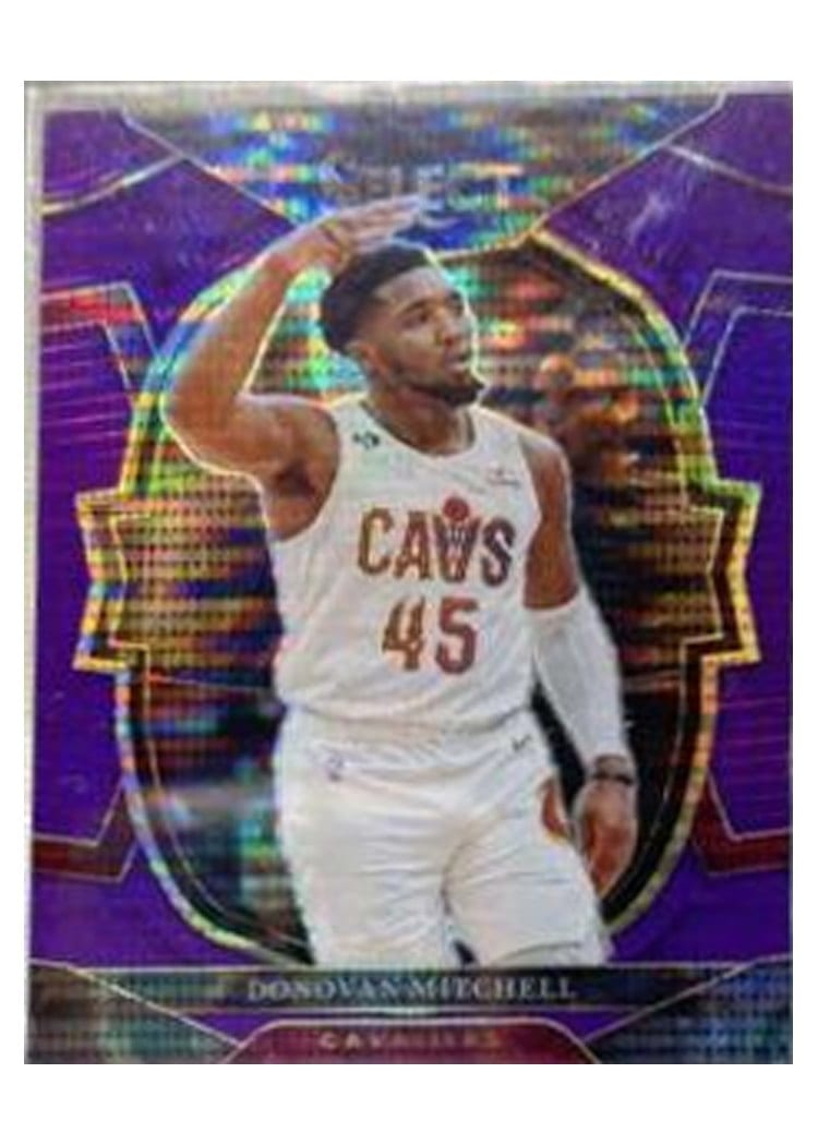 2022-23 Panini Select Base Set Donovan Mitchell #231 card
