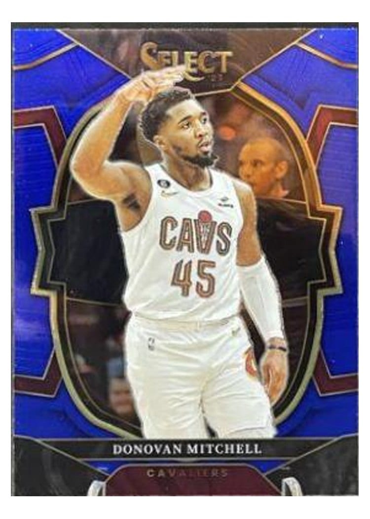 2022-23 Panini Select Base Set Donovan Mitchell #31 card