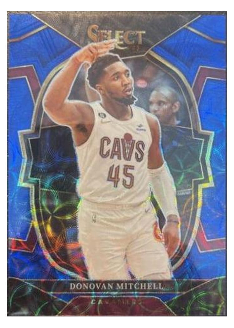 2022-23 Panini Select Base Set Donovan Mitchell #31 card