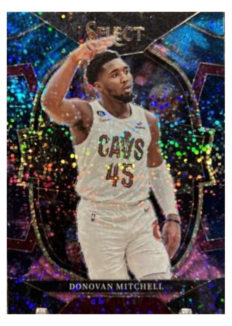 2022-23 Panini Select Base Set Donovan Mitchell #31 card