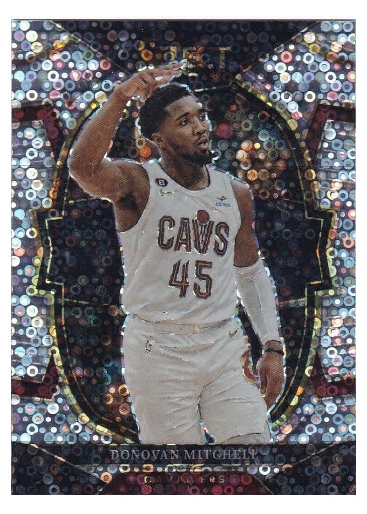 2022-23 Panini Select Base Set Donovan Mitchell #31 card