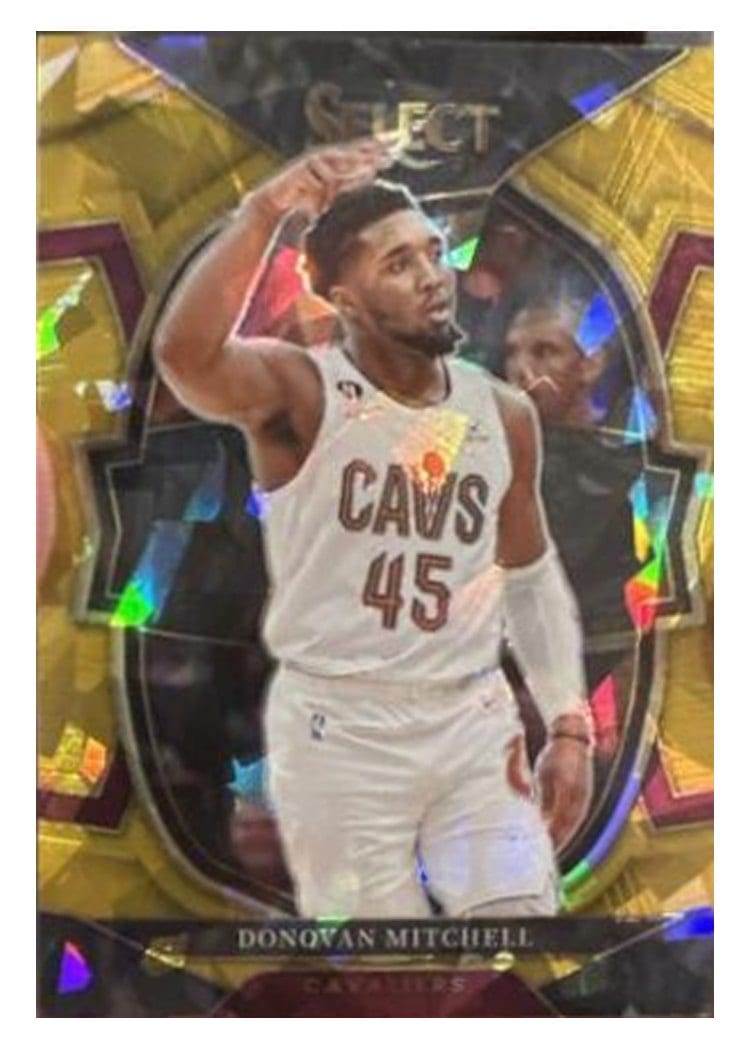 2022-23 Panini Select Base Set Donovan Mitchell #31 card