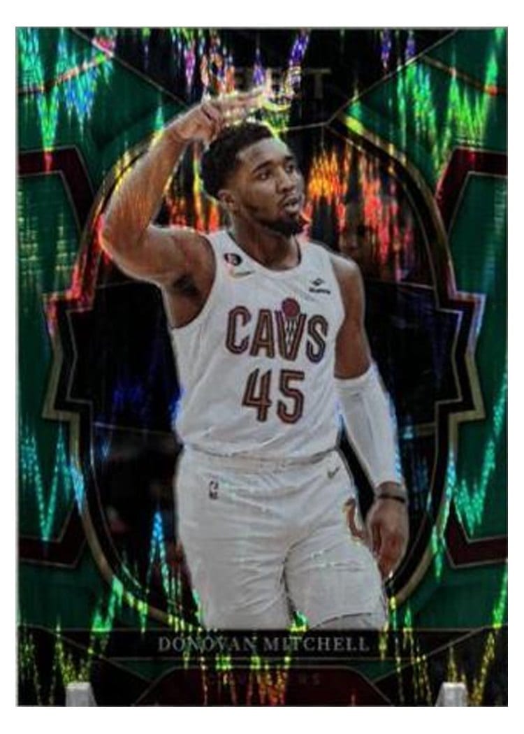 2022-23 Panini Select Base Set Donovan Mitchell #31 card