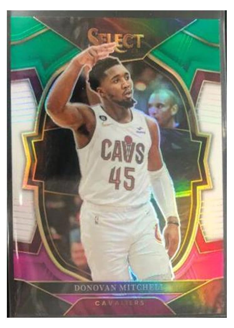 2022-23 Panini Select Base Set Donovan Mitchell #31 card