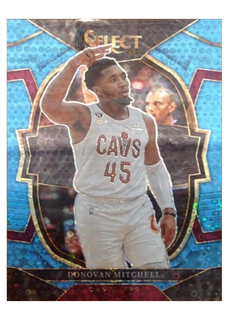 2022-23 Panini Select Base Set Donovan Mitchell #31 card