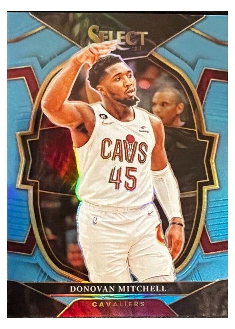 2022-23 Panini Select Base Set Donovan Mitchell #31 card