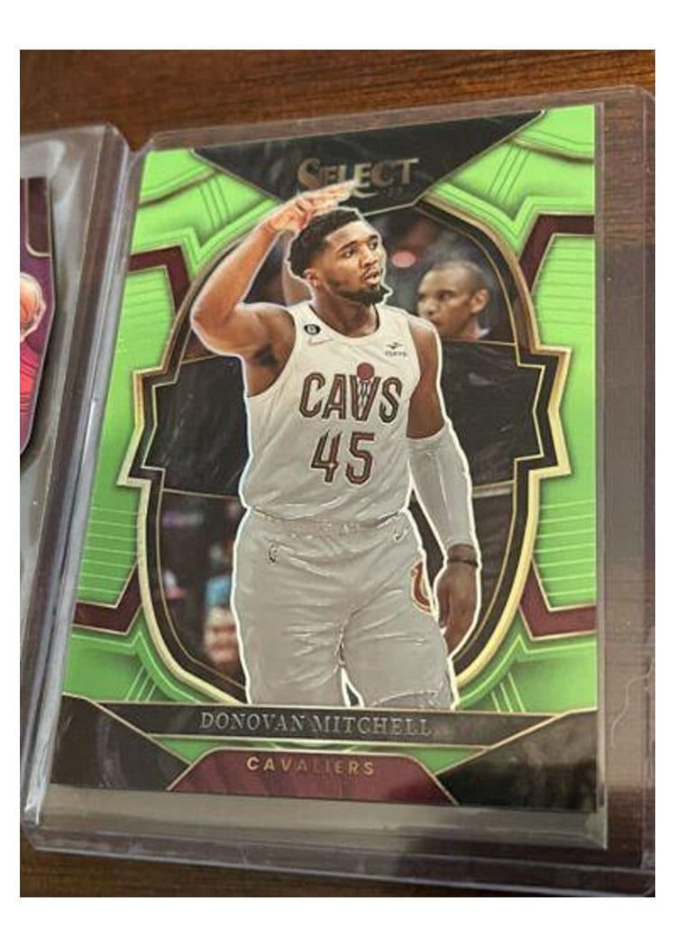 2022-23 Panini Select Base Set Donovan Mitchell #31 card