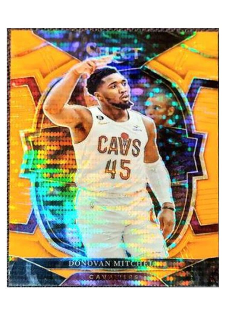 2022-23 Panini Select Base Set Donovan Mitchell #31 card