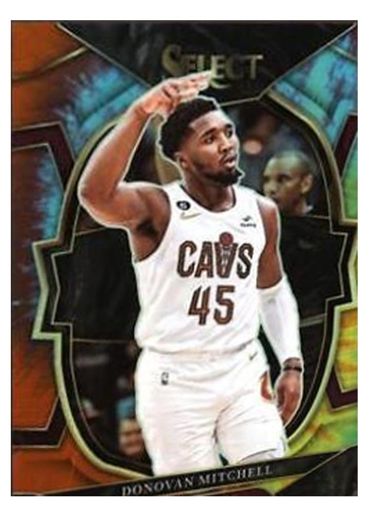 2022-23 Panini Select Base Set Donovan Mitchell #31 card