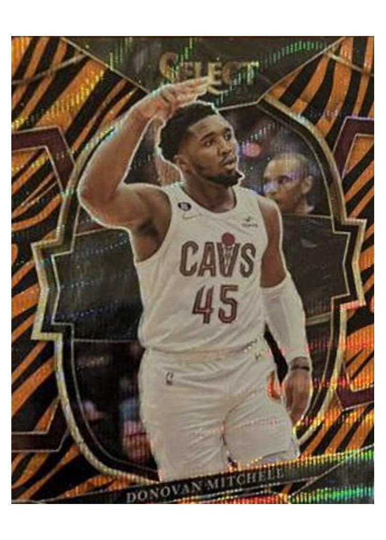 2022-23 Panini Select Base Set Donovan Mitchell #31 card