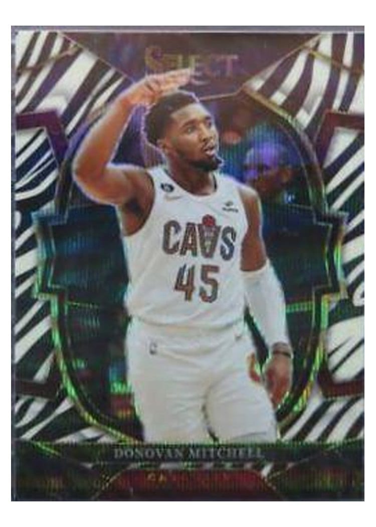 2022-23 Panini Select Base Set Donovan Mitchell #31 card
