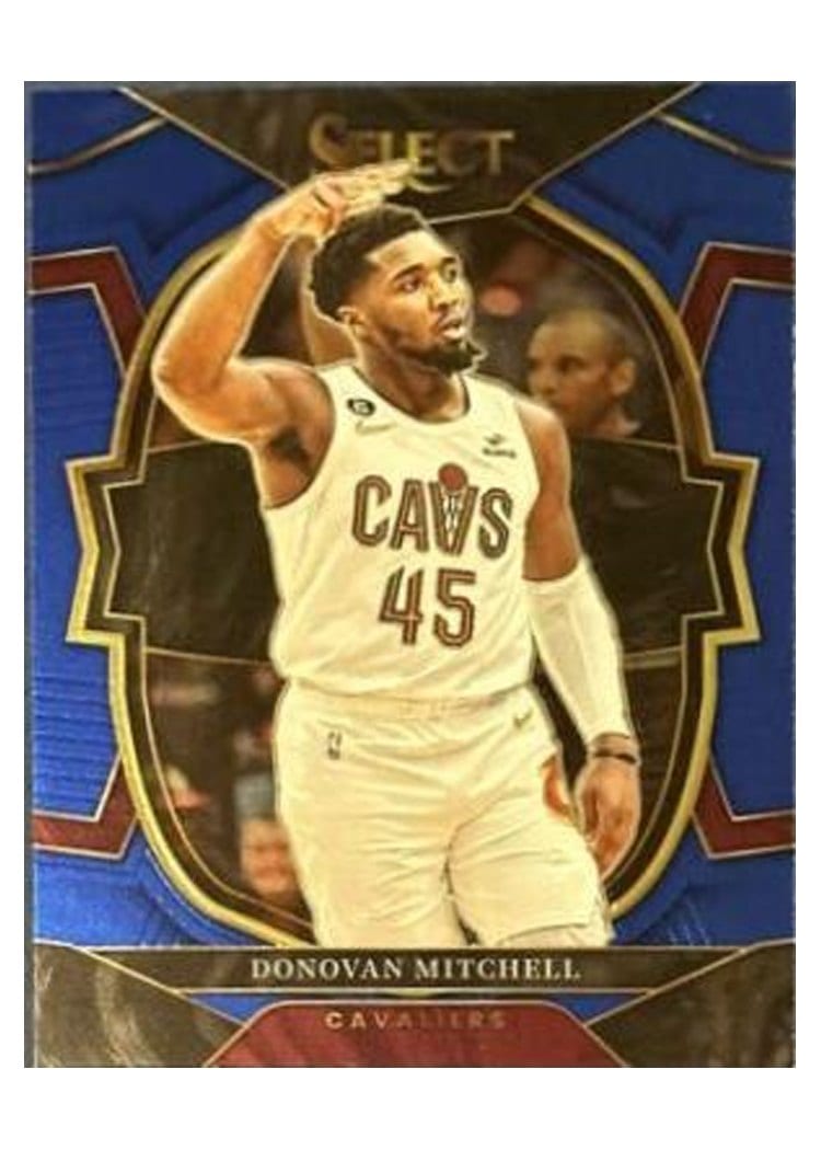 2022-23 Panini Select Base Set Donovan Mitchell #31 card