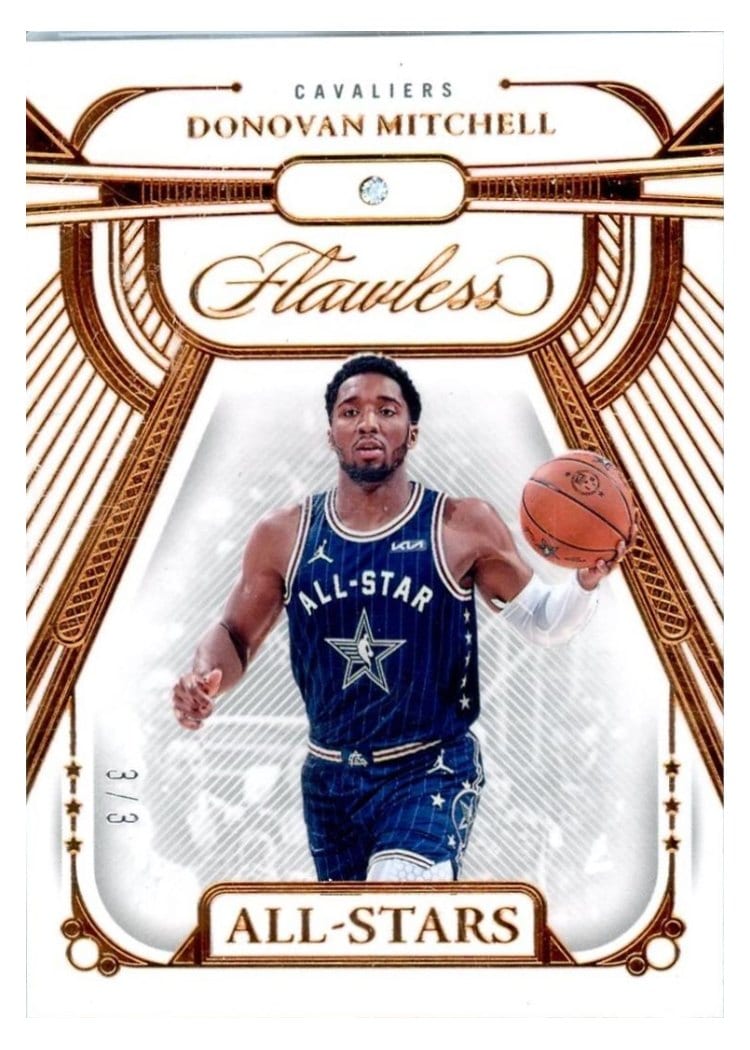 2023-24 Panini Flawless All-Stars Donovan Mitchell #137 card