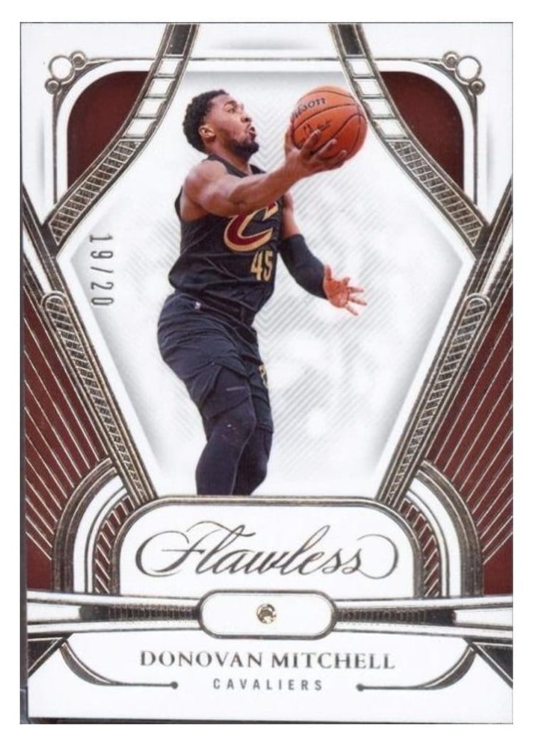 2023-24 Panini Flawless Base Set Donovan Mitchell #33 card
