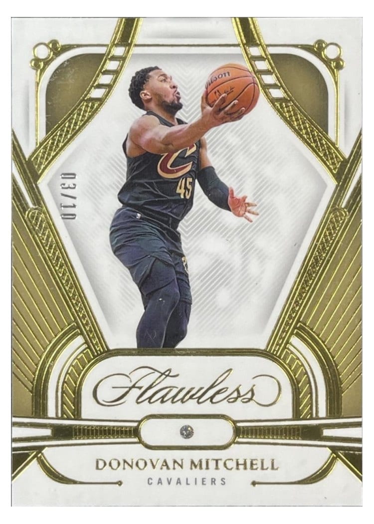 2023-24 Panini Flawless Base Set Donovan Mitchell #33 card