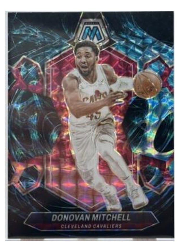 2023-24 Panini Mosaic Base Set Donovan Mitchell #143 card